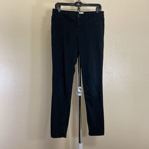 Style & Co. Low rise Skinny Leg Jegging Women's 12 Black Charcoal 5-Pocket